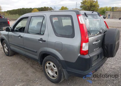2006 Honda Cr-V Lx z USA, uszkodzony, nr VIN SHSRD78586U434299